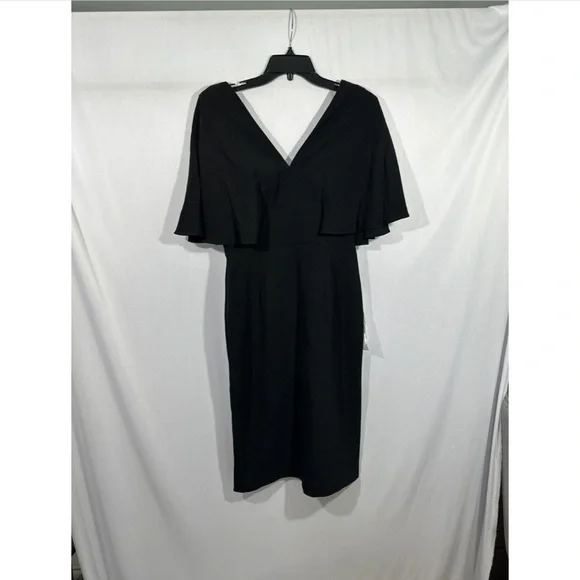 NEW Dress the Population [ Medium ] Louisa Butterfly Sleeve Dress in Black  - www.bizzbeepk.com
